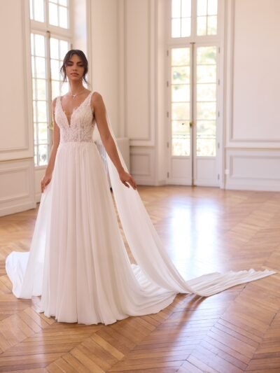 Abito da sposa in chiffon ADAN