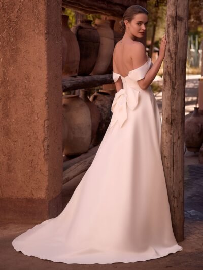 Abito da sposa Ingrit in mikado